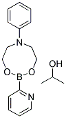 PYRIDINE-2-BORONIC ACID N-PHENYL DIETHANOLAMINE ESTER X(ISOPROPANOL) Struktur