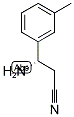 (S)-3-AMINO-3-M-TOLYLPROPANENITRILE Struktur