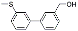 (3'-METHYLSULFANYLBIPHENYL-3-YL)-METHANOL Struktur