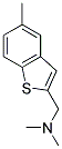 DIMETHYL-(5-METHYL-BENZO[B]THIOPHEN-2-YLMETHYL)-AMINE Struktur