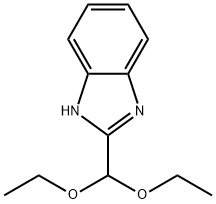 2-(DIETHOXYMETHYL)-1H-BENZIMIDAZOLE Struktur