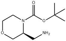 (S)-3-AMINOMETHYL-MORPHOLINE-4-CARBOXYLIC ACID TERT-BUTYL ESTER price.