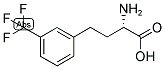 (S)-2-AMINO-4-(3-TRIFLUOROMETHYL-PHENYL)-BUTYRIC ACID Struktur