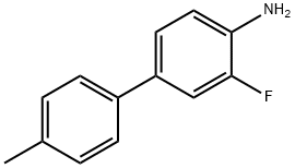 3-FLUORO-4'-METHYL[1,1'-BIPHENYL]-4-AMINE Struktur