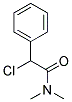 2-CHLORO-N,N-DIMETHYL-2-PHENYLACETAMIDE Struktur