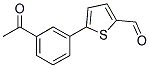 5-(3-ACETYL-PHENYL)-THIOPHENE-2-CARBALDEHYDE Struktur