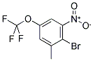 2-BROMO-3-NITRO-5-(TRIFLUOROMETHOXY)TOLUENE Struktur