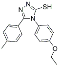 4-(4-ETHOXYPHENYL)-5-(4-METHYLPHENYL)-4H-1,2,4-TRIAZOLE-3-THIOL Struktur