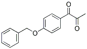 1-(4-BENZYLOXY-PHENYL)-PROPANE-1,2-DIONE Struktur