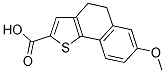 7-METHOXY-4,5-DIHYDRONAPHTHO[1,2-B]THIOPHENE-2-CARBOXYLIC ACID Struktur