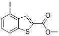 4-IODO-BENZO[B]THIOPHENE-2-CARBOXYLIC ACID METHYL ESTER Struktur