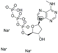 2'-DEOXY-N6-METHYLADENOSINE 5'-TRIPHOSPHATE, SODIUM SALT Struktur