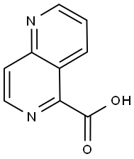 1,6-NAPHTHYRIDINE-5-CARBOXYLIC ACID Struktur