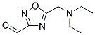 5-[(DIETHYLAMINO)METHYL]-1,2,4-OXADIAZOLE-3-CARBALDEHYDE Struktur