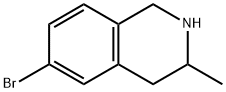 6-BROMO-3-METHYL-1,2,3,4-TETRAHYDRO-ISOQUINOLINE Struktur