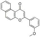 3'-METHOXY-BETA-NAPHTHOFLAVONE Struktur