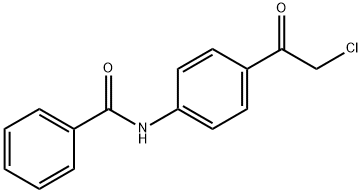 N-[4-(2-CHLOROACETYL)PHENYL]BENZAMIDE Struktur