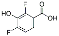 2,4-DIFLUORO-3-HYDROXYBENZOIC ACID Struktur