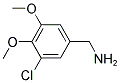 1-(3-CHLORO-4,5-DIMETHOXYPHENYL)METHANAMINE Struktur