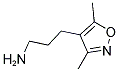 3-(3,5-DIMETHYL-4-ISOXAZOLYL)PROPYLAMINE Struktur