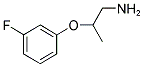 2-(3-FLUORO-PHENOXY)-PROPYLAMINE Struktur