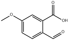 2-FORMYL-5-METHOXY-BENZOIC ACID Struktur