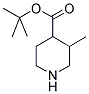 3-METHYL-PIPERIDINE-4-CARBOXYLIC ACID TERT-BUTYL ESTER Struktur