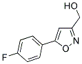 5-(4-FLUOROPHENYL)ISOXAZOLE-3-METHANOL Struktur