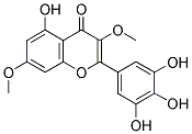 MYRICETIN 3,7-DIMETHYL ETHER Struktur