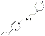 N-(4-ETHOXYBENZYL)-2-MORPHOLIN-4-YLETHANAMINE Struktur