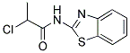 N-1,3-BENZOTHIAZOL-2-YL-2-CHLOROPROPANAMIDE Struktur