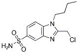 1-BUTYL-2-(CHLOROMETHYL)-1H-BENZIMIDAZOLE-5-SULFONAMIDE Struktur