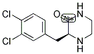 (S)-3-(3,4-DICHLORO-BENZYL)-PIPERAZIN-2-ONE Struktur