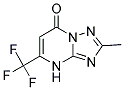 2-METHYL-5-(TRIFLUOROMETHYL)[1,2,4]TRIAZOLO[1,5-A]PYRIMIDIN-7(4H)-ONE Struktur