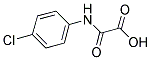 [(4-CHLOROPHENYL)AMINO](OXO)ACETIC ACID Struktur