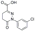 1-(3-CHLOROPHENYL)-6-OXO-1,4,5,6-TETRAHYDROPYRIDAZINE-3-CARBOXYLIC ACID Struktur