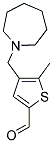 4-(1-AZEPANYLMETHYL)-5-METHYL-2-THIOPHENECARBALDEHYDE Struktur