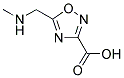 5-[(METHYLAMINO)METHYL]-1,2,4-OXADIAZOLE-3-CARBOXYLIC ACID Struktur