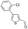 4-(2-CHLOROPHENYL)-2-THIOPHENECARBALDEHYDE Struktur