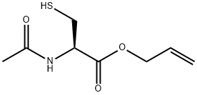 N-ACETYL-L-CYSTEINE ALLYL ESTER Struktur