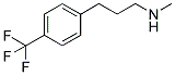 METHYL-[3-(4-TRIFLUOROMETHYL-PHENYL)-PROPYL]-AMINE Struktur