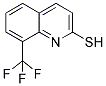 2-MERCAPTO-8-(TRIFLUOROMETHYL)QUINOLINE Struktur