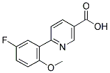 6-(5-FLUORO-2-METHOXYPHENYL)NICOTINIC ACID Struktur