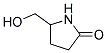 5-HYDROXYMETHYL-PYRROLIDIN-2-ONE Struktur