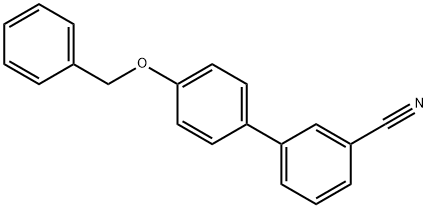 4'-(BENZYLOXY)[1,1'-BIPHENYL]-3-CARBONITRILE Struktur