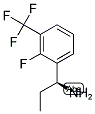 (S)-1-(2-FLUORO-3-(TRIFLUOROMETHYL)PHENYL)PROPAN-1-AMINE Struktur