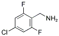 4-CHLORO-2,6-DIFLUOROBENZYLAMINE Struktur