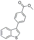 METHYL 4-(1-BENZOTHIEN-3-YL)BENZOATE Struktur