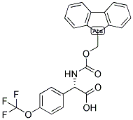 (S)-[(9H-FLUOREN-9-YLMETHOXYCARBONYLAMINO)]-(4-TRIFLUOROMETHOXY-PHENYL)-ACETIC ACID