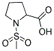 1-(METHYLSULFONYL)PYRROLIDINE-2-CARBOXYLIC ACID Struktur